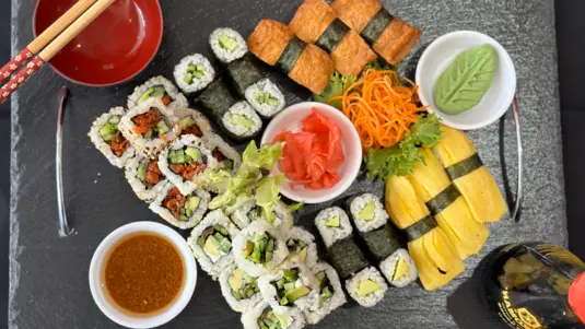 Vegetable Party Plater - Japanese Restaurant Collection in Bloomsbury WC1B