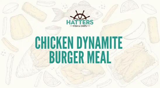 Chicken Dynamite Burger Meal
