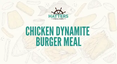 Chicken Dynamite Burger Meal