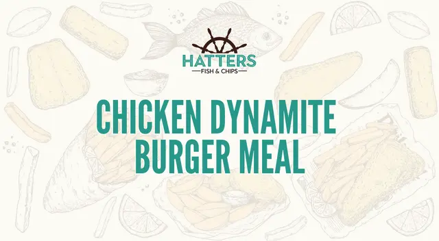 Chicken Dynamite Burger Meal