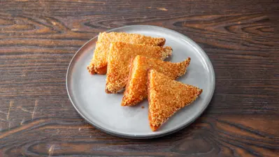 Sesame Prawn on Toast
