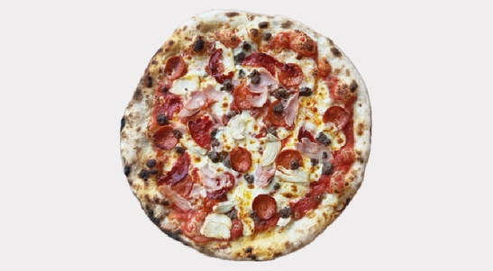 Meaty One - Woody Pizza Delivery in Tondu CF32