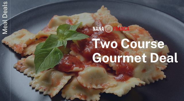 Two Course Gourmet Deal