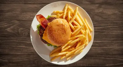 1/4 Direct Pounder with Bacon & Cheese Meal