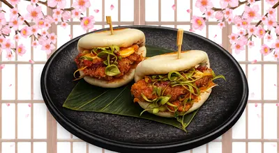 Chicken Bao Buns (2pcs)