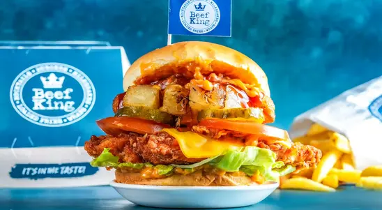 BBQ Chicken Burger - Wraps Collection in Parkside LU5