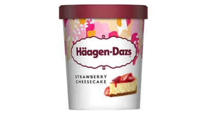 Haagen-Dazs - Strawberry Cheesecake