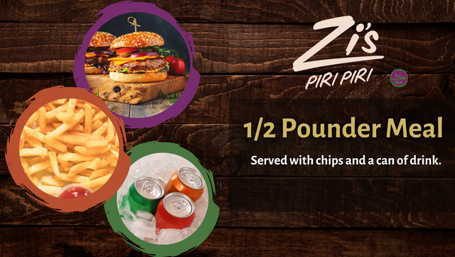 Half Pounder Meal