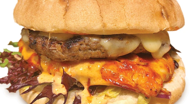 Mega Munch Burger Meal