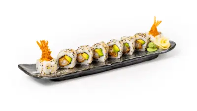 CRISPY EBI URAMAKI