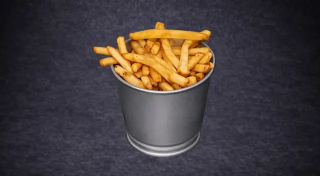 Skin-On Fries