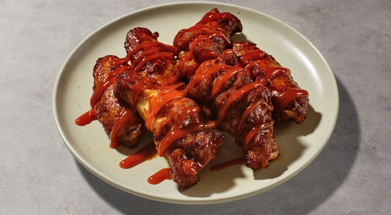 Hot Buffalo Wings  (Half Portion) 🌶️