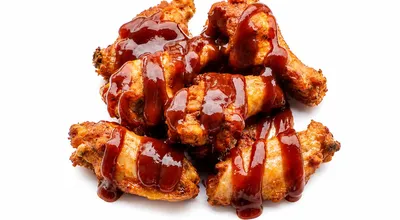 6 BBQ Wings