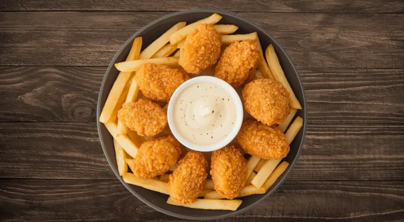 6 Chicken Dippers Meal