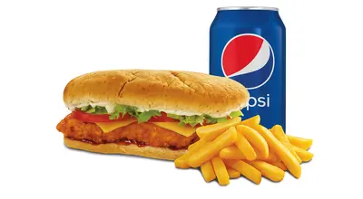 BBQ Chicken Sub Meal
