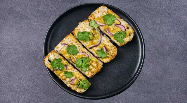 Coriander Paneer Bread