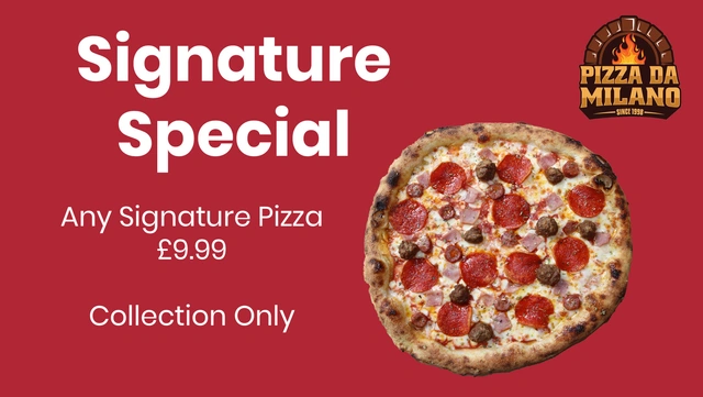 Signature Pizza Special