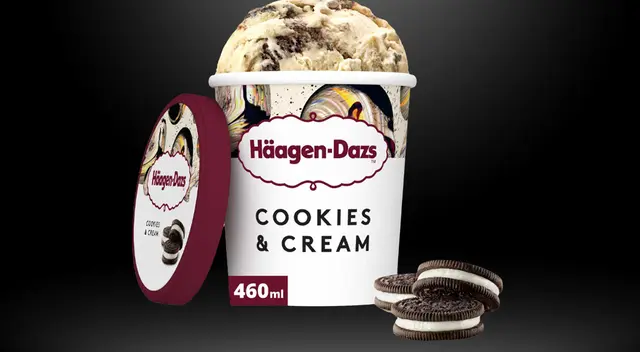 Haagen Dazs Cookies & Cream