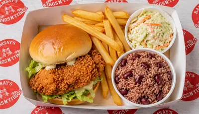 Chicken Fillet Burger Combo