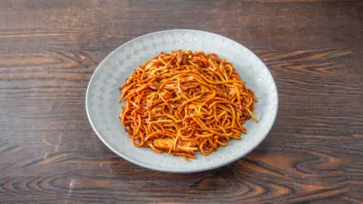 Singapore Style Chow Mein 🌶