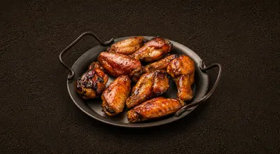 Wings Plain Roast (8)