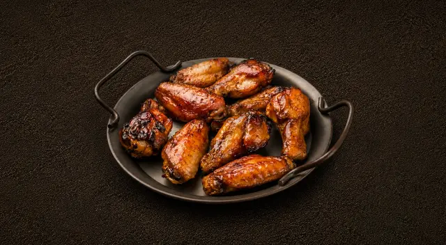 Wings Plain Roast (8)