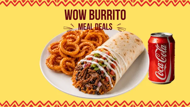 Wow Burritos Meal Deal