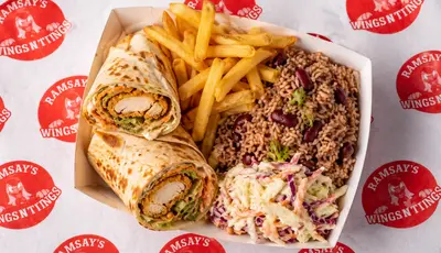 Chicken Fillet Wrap Combo