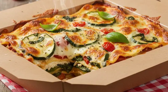 Vegetarian Lasagne - Chicken Burger Collection in Sturry CT2