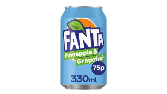 Fanta Pineapple & Grapefruit - 330ml Can - B7 Collection in Collingwood Chase NE23