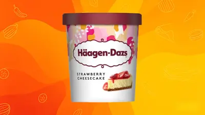 Haagen Dazs Strawberry Cheesecake