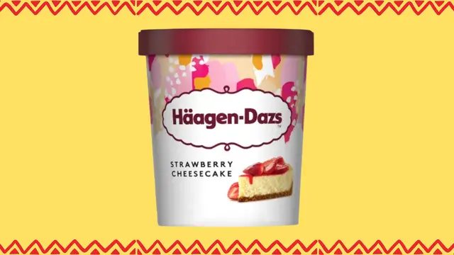 Haagen Dazs Strawberry Cheesecake