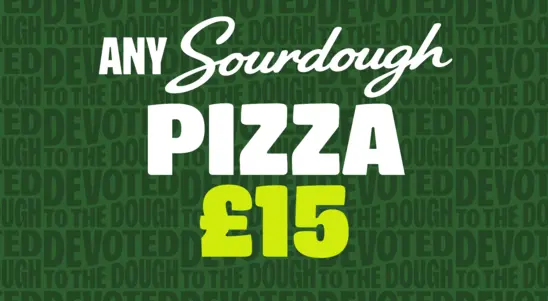 Any Sour Dough £15