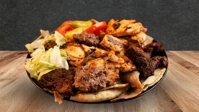 Mixed Doner Meat & Chips