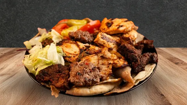 Mixed Doner Meat & Chips
