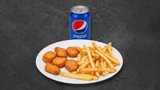 #6 - 5 Chicken Nuggets Meal