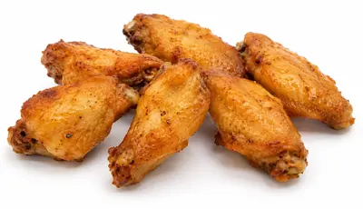6 Roasted Chicken Wings