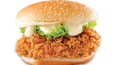 Cripsy Breaded Burger