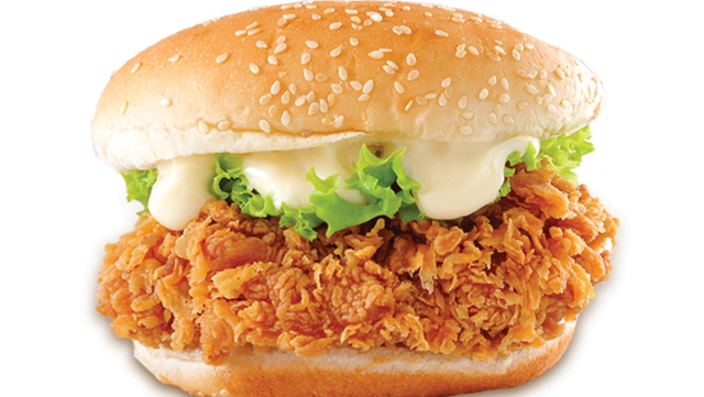 Cripsy Breaded Burger