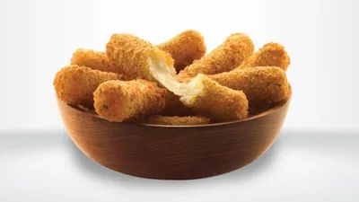 Garlic Mozzarella Sticks (V)