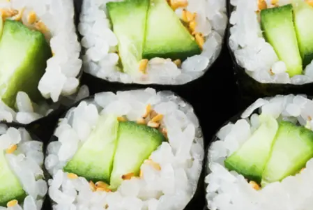Cucumber Maki - Shinobi Sushi Collection in Clerkenwell EC1R