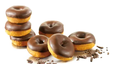 Mini Chocolate Doughnuts