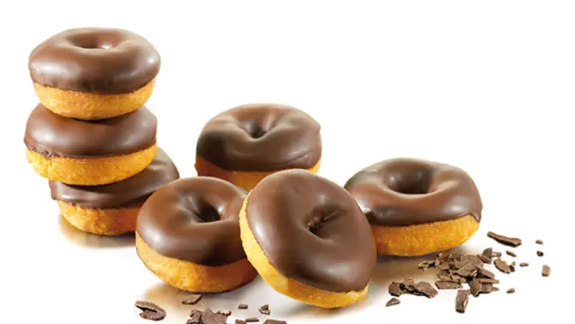 Mini Chocolate Doughnuts