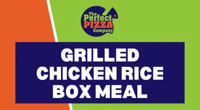 Grilled Chicken Rice Box Meal