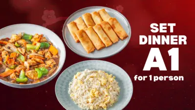 Set Dinner A1 for 1 Person