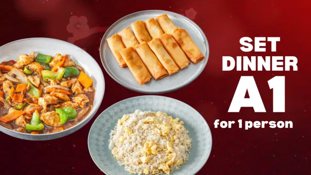Set Dinner A1 for 1 Person