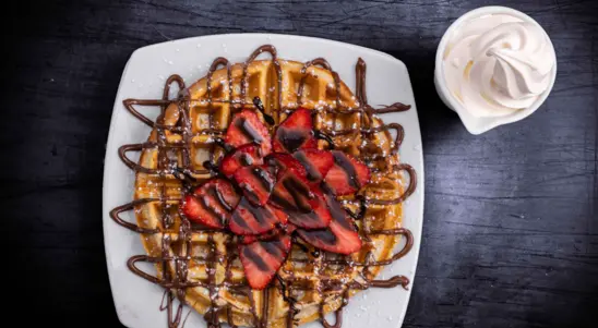 Strawberry Waffle - Calzone Collection in Hove BN3