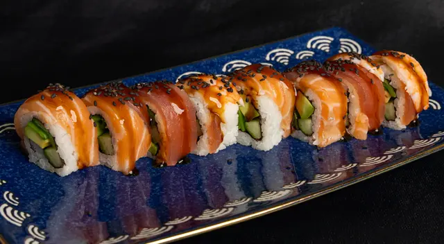 Rainbow Dragon Rolls