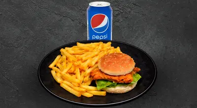 #13 - Chicken Fillet Burger Meal