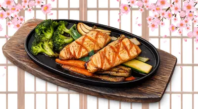 Grilled Salmon Teriyaki